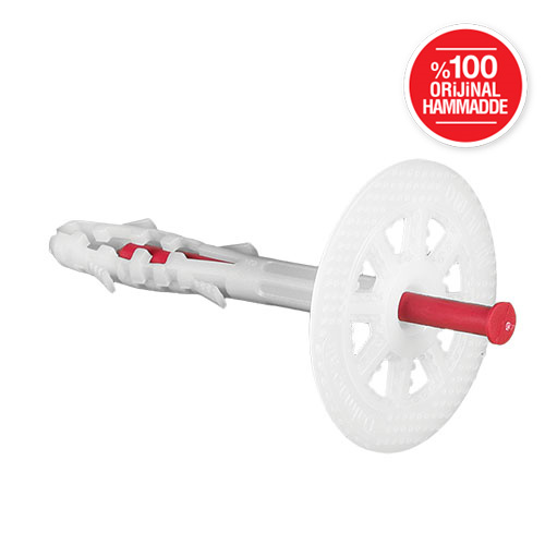 Dalmaçyalı Standart Dübel - Plastik Çivili