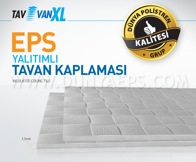 EPS YALITIMLI TAVAN KAPLAMASI