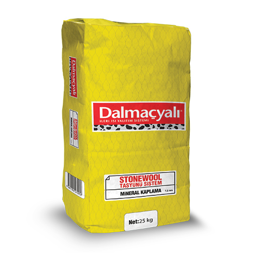 Dalmaçyalı Stonewool Sistem Mineral Kaplama 1,5 mm